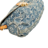 Louis Vuitton Monogram Denim Pleaty Handbag