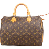 Louis Vuitton Monogram Canvas Speedy 30 Handbag