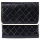 Chanel Quilted Caviar Leather Bifold Compact Wallet