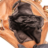 Miu Miu Vitello Lux Bow Satchel Handbag