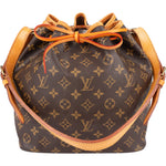 Louis Vuitton Monogram Canvas Sac Noé Petit Shoulder Bag - vintageandkickz