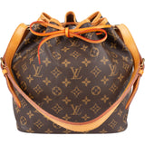 Louis Vuitton Monogram Canvas Sac Noé Petit Shoulder Bag - vintageandkickz