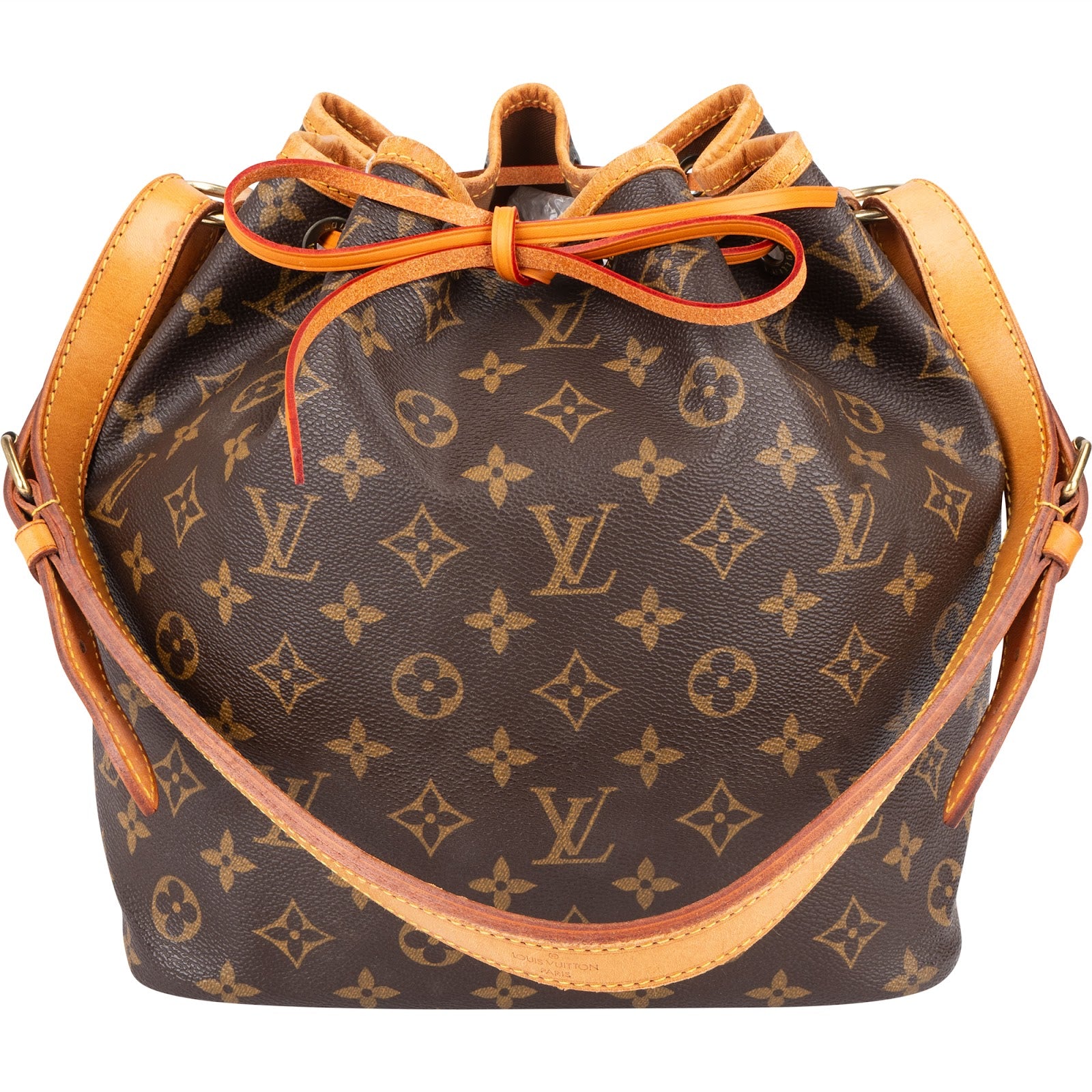 Louis Vuitton Monogram Canvas Sac Noé Petit Shoulder Bag - vintageandkickz