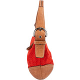 Coach Mini Monogram Signature Red Soho Hobo Shoulder Bag
