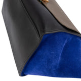 Céline Tricolor Suede Leather Trapeze Handbag