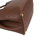 Prada Saffiano Cuir Leather Large Galleria Tote Shoulder Bag