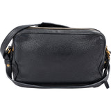 Prada Blue Vitello Daino Leather Camera Crossbody Bag