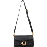 Coach Black Pebbled Leather Tabby 26 Shoulder Crossbody Bag