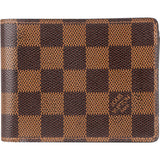 Louis Vuitton Monogram Damier Ebene Canvas Multiple Wallet