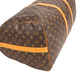 Louis Vuitton Monogram Canvas Keepall 55 Bandoulière Travel Bag