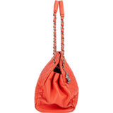 Chanel Quilted Caviar Leather CC Shoulder Bag