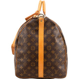 Louis Vuitton Monogram Canvas Keepall 60 Bandoulière Travel Bag