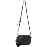 Gucci Black Leather Soho Disco Crossbody Bag