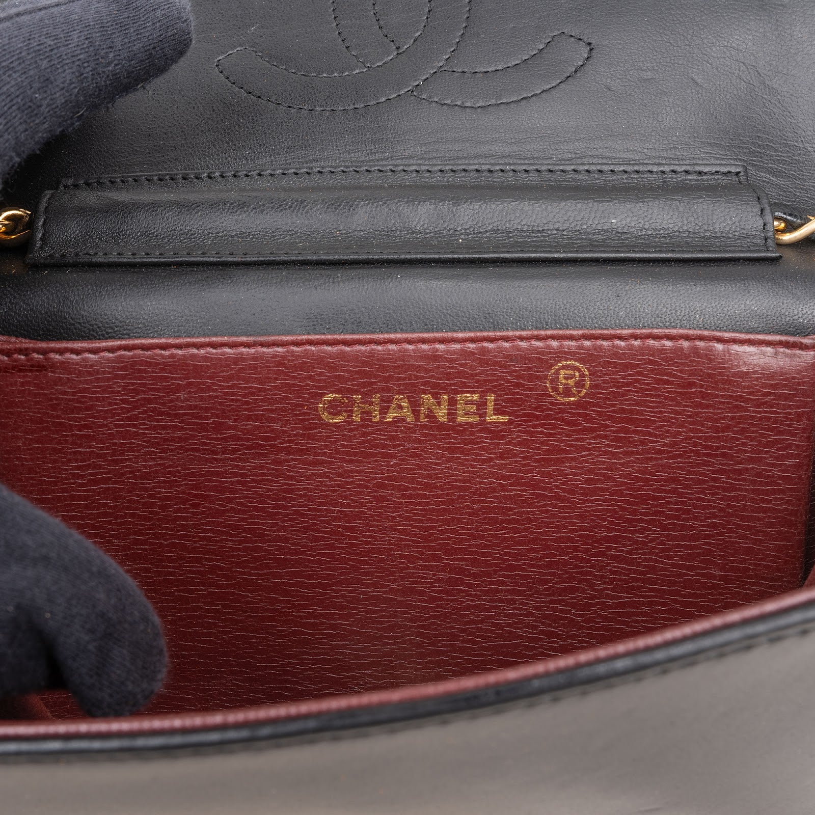 [🔄️B14 / F15] Chanel Quilted Lambskin Medium Double Flap Crossbody Bag - vintageandkickz
