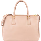 Prada Pink Saffiano Leather Galleria Tote Handbag
