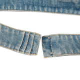 Prada Blue Denim Bralette Top (IT42)