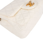 Chanel Quilted Lambskin Mini Rectangular Single Flap Adjustable Crossbody Bag - vintageandkickz