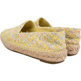 Chanel Tweed Leather Espadrilles Shoes (37)