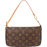 Louis Vuitton Monogram Canvas Pochette Accessoires Handbag