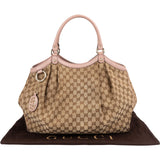 Gucci Monogram GG Canvas Sukey Hobo Shoulder Bag