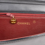 Chanel Quilted Lambskin 24K Gold Single Flap Crossbody Bag