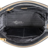 Prada Black Saffiano Leather Galleria Handbag