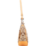 Coach Signature Monogram Pochette Handbag