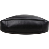Gucci Black Leather Bamboo Hobo Shoulder Bag