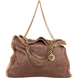 Stella McCartney Shaggy Falabella Fold Over Tote Hobo Shoulder Handbag