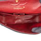 Chanel Quilted Lambskin 24K Gold Small Double Flap Shoulder Bag