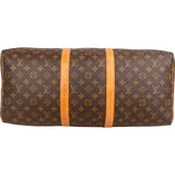 Louis Vuitton Monogram Canvas Keepall 50 Travel Bag