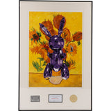 DEATH NYC Sunflowers with Rabbit Print Artwork