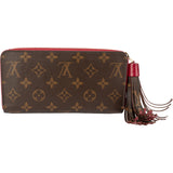 Louis Vuitton Monogram Canvas Tassel Zip Around Wallet