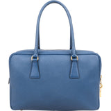 Prada Saffiano Leather Bauletto Satchel Handbag