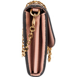 Louis Vuitton Monogram Damier Ebene Croisette Wallet On Chain Crossbody Bag