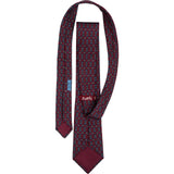 Hermès Chain Link Print Silk Tie Krawatte