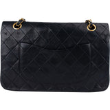 [🔄️B11 / F29] Chanel Quilted Lambskin Medium Double Flap Crossbody Bag - vintageandkickz