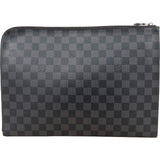 Louis Vuitton Monogram Damier Graphite Pochette Voyage MM Clutch