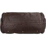 Chloé Dark Brown Pebbled Leather Paddington Satchel Handbag