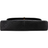Chanel Quilted Lambskin 24K Gold Single Flap Shoulder Bag