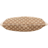 Gucci Monogram GG Canvas Abbey Horsebit Shoulder Bag