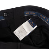 Louis Vuitton Black Cotton Classic Slux Flare Trousers (FR48)
