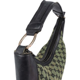 Gucci Monogram GG Canvas Green Shoulder Bag