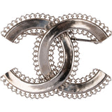 Chanel Filigree CC Emblem Brooch
