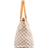 Louis Vuitton Monogram Damier Azur Saleya MM Shoulder Bag