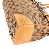 Coach Monogram Signature Canvas Hampton Carryall Handbag