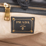 Prada Black Nappa Leather Tote Handbag