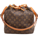 Louis Vuitton Monogram Canvas Sac Noé Petit Shoulder Bag