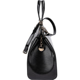 Louis Vuitton Noir Epi Electric Leather Brea MM Handbag