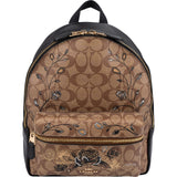 Coach x Chelsea Monogram Signature Canvas Charlie Floral Print Backpack